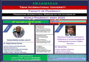 Tishk International University | Faculty of pharmacy